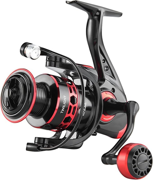 HAUT TON Dolphin Advance Edition Spinning Reel,5.2:1Gear Ratio,22LBS,5+1BB,Backlash Free Bearing,Sealed Drag System,Saltwater,Freshwater Fishing Reels