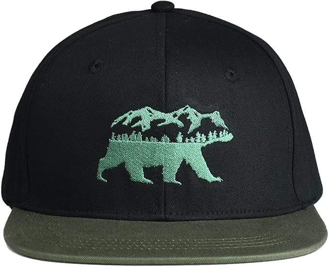 EDTREK Elite Youth Country Hat for Big Kids - Boys Snapback Hat with Flat Brim