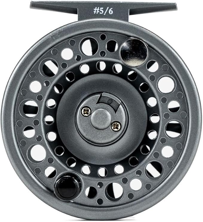 Snowbee Classic 2 Fly Reel – #7/8 Large Arbor, Fibreglass‑Reinforced Nylon Body, Rear Drag, Quick‑Release Spool, Suitable for Stillwater & Reservoir Trout Fishing