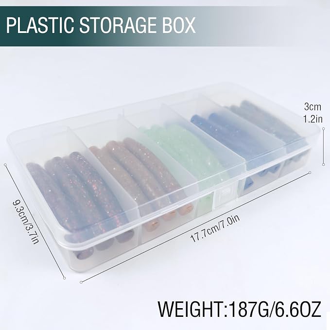 Soft Fishing Lures Kit Paddle Tail Swimbaits Plastic Worms Set Mixed Color Minnow Jerkbait Bass Lure Baitsfor Trout,Walleye,Crappie