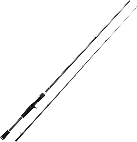 KastKing Perigee II Spinning & Casting Fishing Rods, Fuji O-Ring Line Guides, 24 Ton Carbon Fiber Casting and Spinning Rods - Two Pieces,Twin-Tip Rods