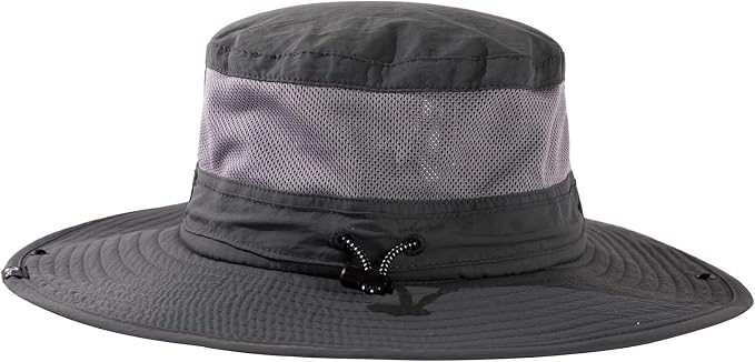 TOP-EX UVCoolix™ Bucket Hat for Men, Cooling Sun Hat Women, UPF 50 Wide Brim Boonie Hats Underbrim Prints, Breathable, M-XXL