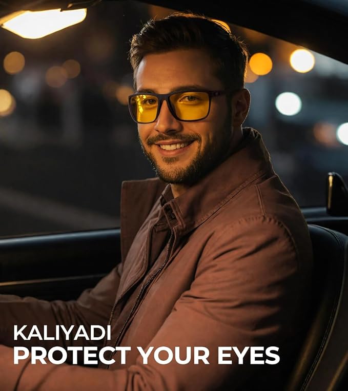 KALIYADI Mens Sun-Glasses Polarized Sunglasses-Men: Classic Sunglasses with Ultraviolet Protection for Driving Fishing Golf