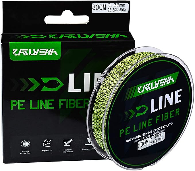 Braided Fishing Line, Abrasion Resistant Zero Stretch Braided Lines 4/8 Strands Super Strong Superline 6Lb -100Lb Test 109/328/547/1094/2187 Yards