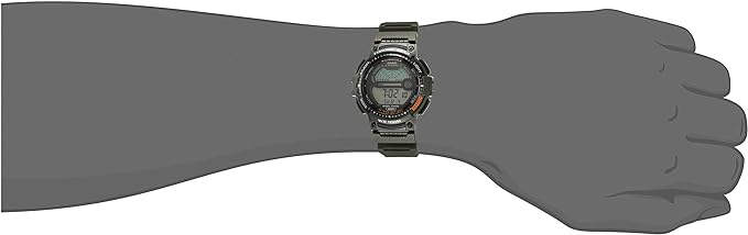 Casio Fishing Timer Quartz Watch with Resin Strap