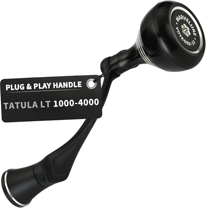 Mamba Series Power Handle 2.28'' (58 mm) Compatible for Daiwa Fuego LT, Ballistic LT, Tatula LT, Exceler LT 1000-4000 Spinning Fishing Reels