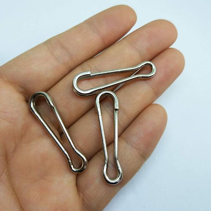 Fishing Hawaiian Snaps Swivels Sea Fish Bass Fishing Tackle Carp Fishing Equipment Pack of 100 pcs
