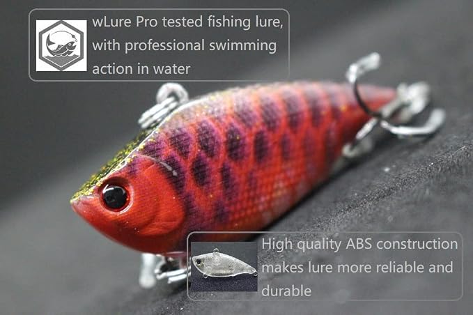 Minnow Crankbait for Bass Fishing Bass Lure Jerkbait Fishing Lures and Tackle Box