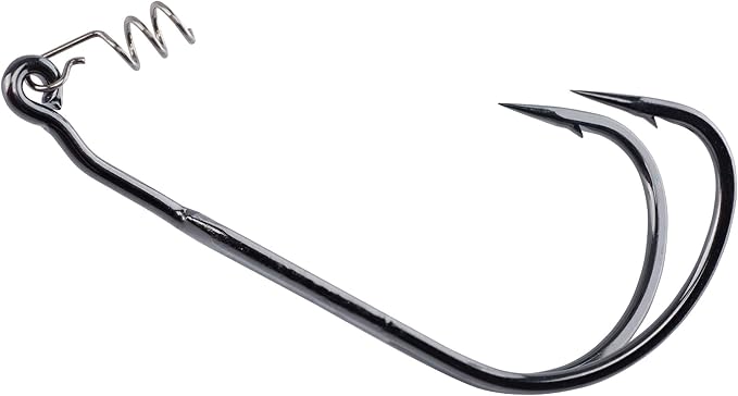 Berkley Fusion19 Wide Gap Live Bait Hooks, Size 4 Fishing Hooks, Needle Point with SlickSet Coating for Easy Penetration, Forged for Added Strength