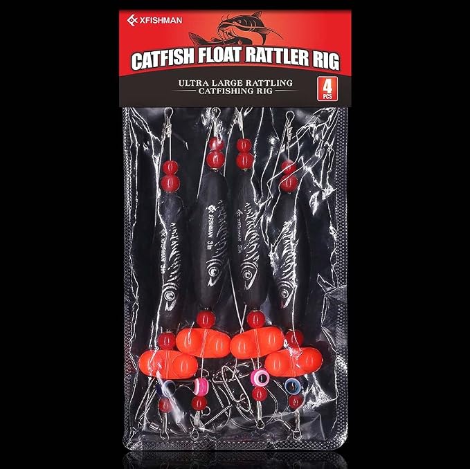 Catfish-Rig-for-Bank-Fishing-Catfishing-Tackle-Floats-with-Rattler-Santee Cooper Rig Equipment