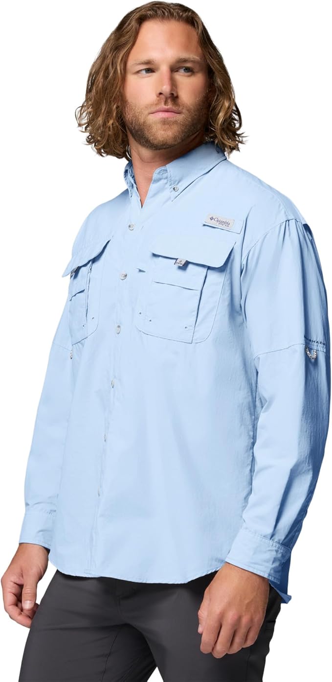 Columbia Men's PFG Bahama II Long Sleeve Fishing Shirt