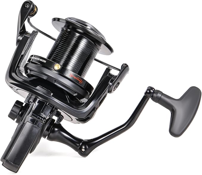 Sougayilang Saltwater Spinning Reel – Up to 38LBs Max Drag Big Game Fishing Reel, Graphite Frame Surf Fishing Reels, 4.6:1 Gear Ratio Heavy Long Casting Inshore Offshore Saltwater Reel