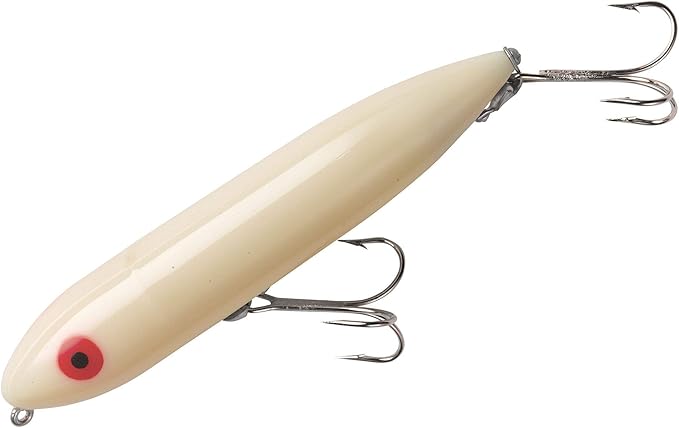 Heddon X9255BON X9255-Bon Zara Spook, Bone, 4 1/2-Inch,White