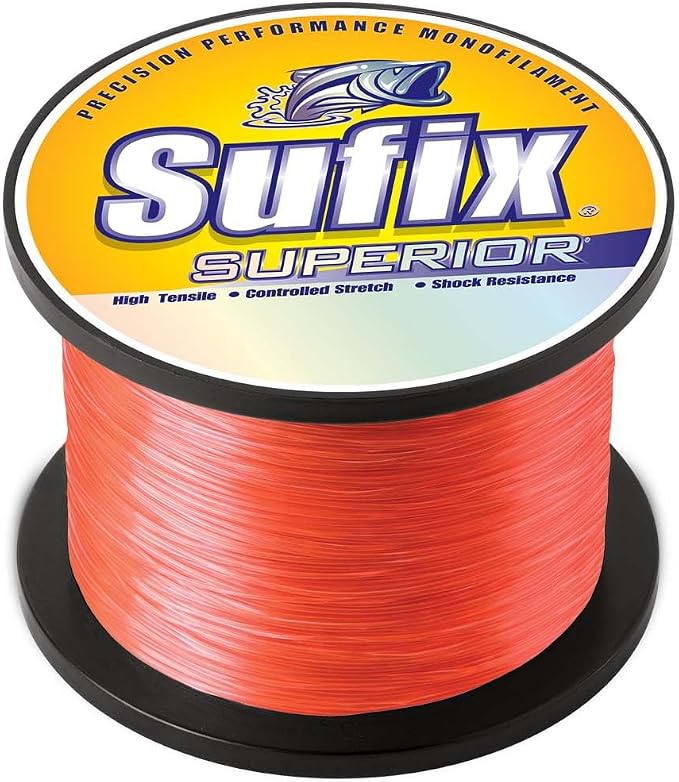 Sufix Superior Monofilament Fishing Line, 1/4 lb Spool
