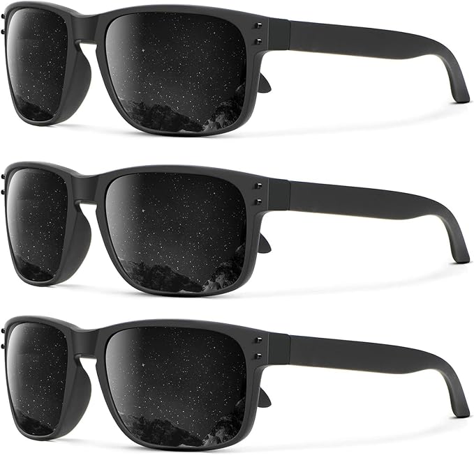 KALIYADI Polarized Sunglasses for Men and Women Vintage Style Sun Glasses for Fishing Running Driving with UV Protection