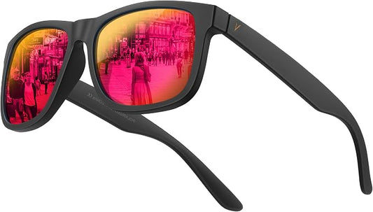 Polarized Sunglasses for Men & Women, Lightweight Driving Sunglasses for Fishing, Golf, Sports, UV400 Protection