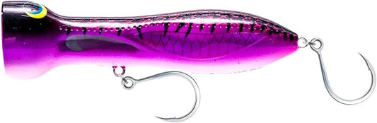 Nomad Design Chug Norris Topwater Popper Lure Collection – Floating Offshore Saltwater Surface Fishing Plug - Durable HD Body for Big Game - Realistic Splash & Erratic Action