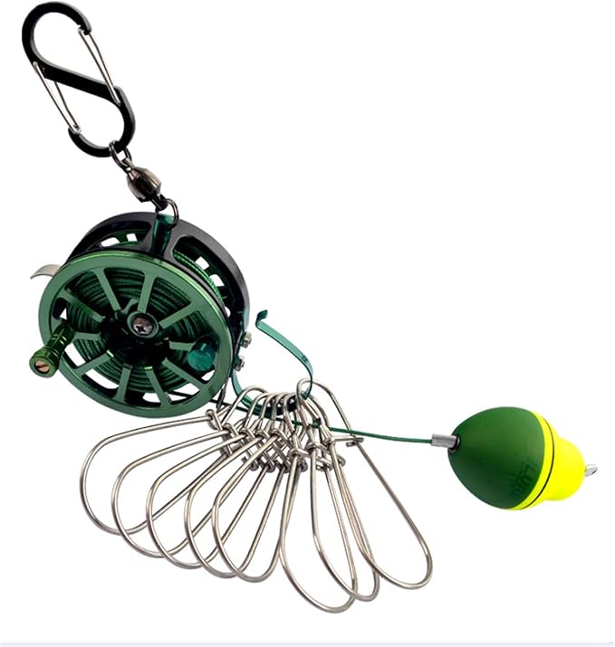 Joyeee Fish Stringer, Foam Fishing Float, Lures, Baits, Ice Spearing Equipment Multi-Tools