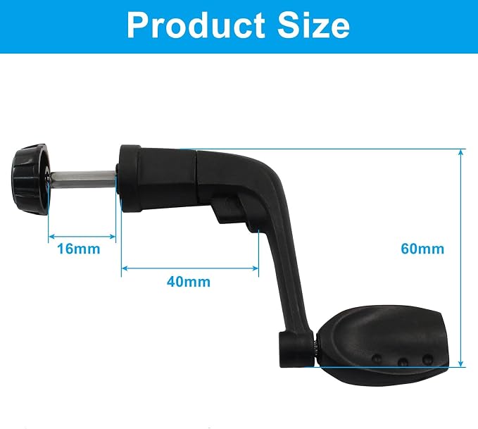 Plastic Fishing Reel Power Handle