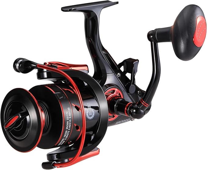 Sougayilang Carp Spinning Reel Carbon Fiber Drag for Fishing Action Bait Feeder Standard Fishing Reel Runner for Freshwater
