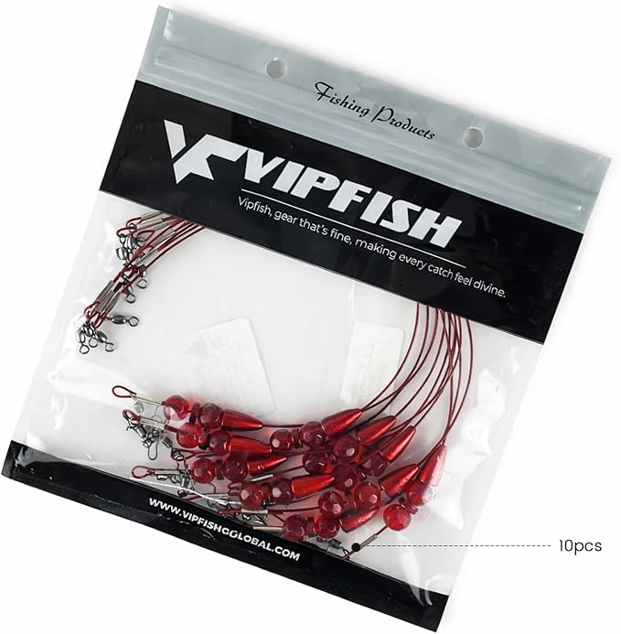 Texas Rigs 10 Pack, Pre-Rigged Bass Fishing Rig with Bullet Weight, Swivel & Snap, Weedless Soft Plastic Rig for Largemouth & Smallmouth Bass