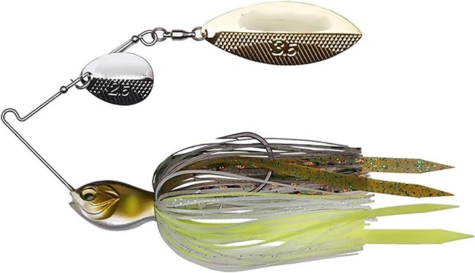 Slow Roll Colorado Willow Spinnerbait by Megabass