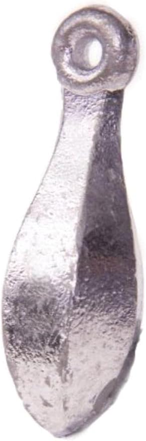 Bullet Weights Bank Sinkers Fishing Weights BL Series | Durable Lead Sinker for Bottom Saltwater Fishing | Ocean & Riverbank Tackle | Multiple