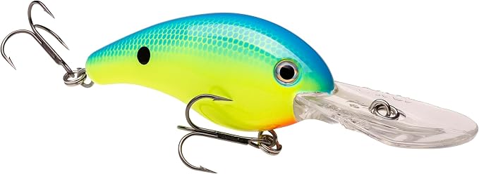 Strike King Promodel Crankbait S3 Fishing Lure, 3/8 oz, Dives to 8'