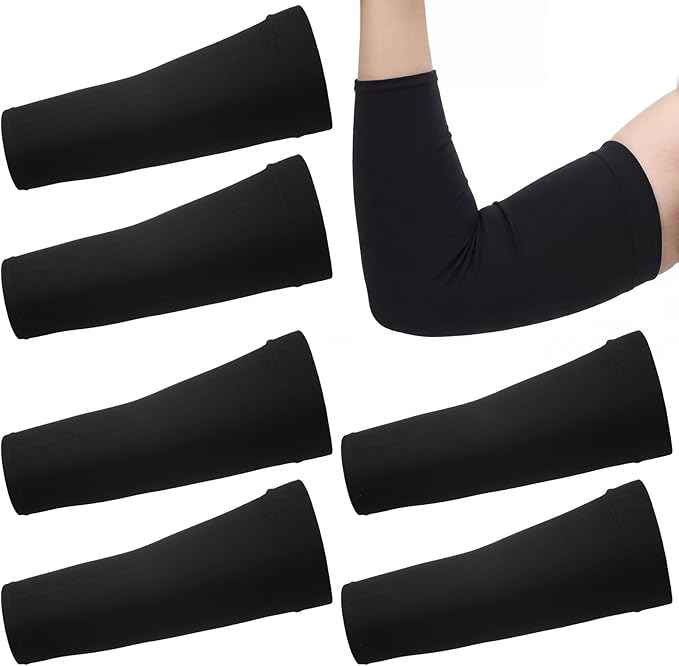 6 Pcs Picc Line Sleeve for Upper Arm Fistula Dialysis Sleeve Cover One Size Fits Most Breathable Arm Cover Adult