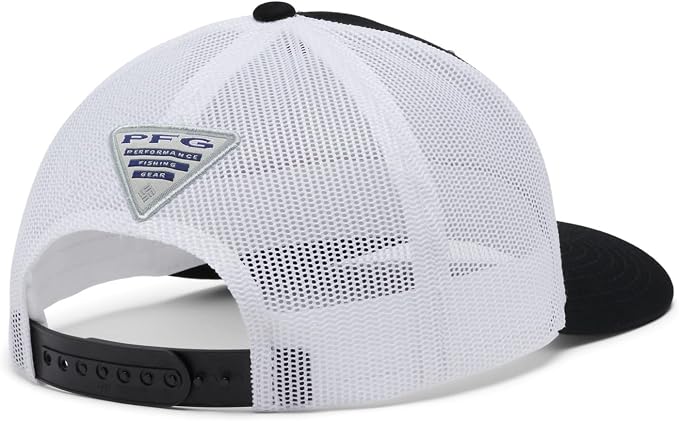 Columbia Unisex Adult PFG Logo Mesh Ball Cap