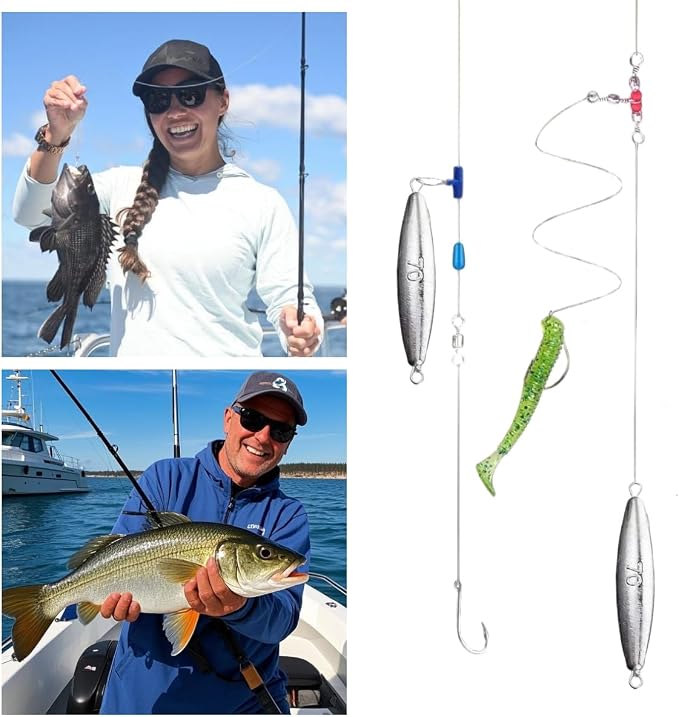 10PCS Fishing Weights Torpedo Sinkers Inline Trolling Sinkers Weights Kit Fishing Sinkers Catfishing Sinkers Saltwater Fishing Torpedo Weights Double Ring Sinkers - 1oz(30g)