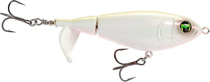 Lew's Mach Baits Patroller Propeller Bait Fishing Lure, Topwater Propeller Bait, Rotating Tail Section, Sound Chamber