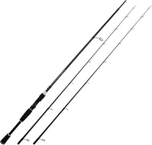 KastKing Perigee II Spinning & Casting Fishing Rods, Fuji O-Ring Line Guides, 24 Ton Carbon Fiber Casting and Spinning Rods - Two Pieces,Twin-Tip Rods