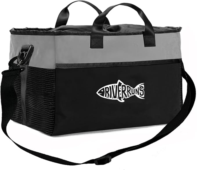 Riverruns Fishing Hunting Wader Bag with Vented Mesh, Waders Boots Bag, Fly Fish Storage Bag for Fishing, Hiking, Camping