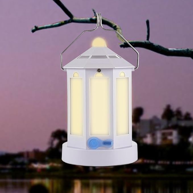 Lanterns for Camping | Waterproof Survival Gear | Rechargeable Camping Tent Light | for Outdoor Backyard Fishing Trip Hiking Picnic Gathering Mountaineering
