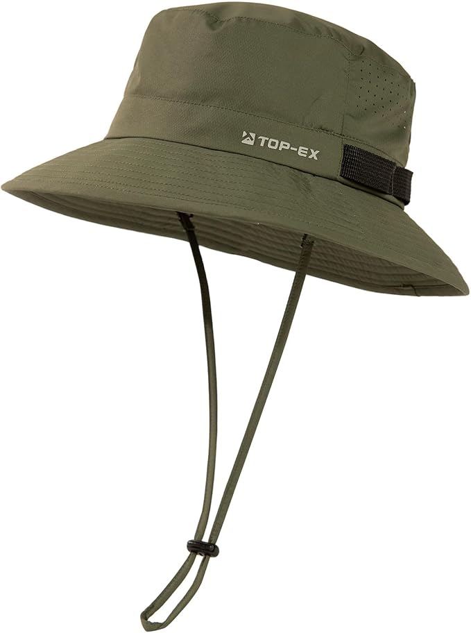 UVCoolix All-Day Comfort Bucket Sun Hat for Men Women,Lightweight Wide Brim UV Protection Boonie Outdoor,Beach,Golf