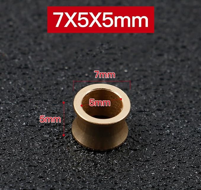 Pack of 2 Replacement Parts Brass Fishing Line Roller for Fishing Reel Part&Repair Smooth Accessory