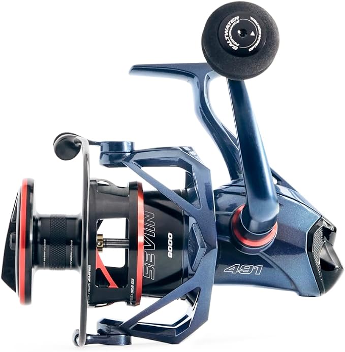 SEVIIN GSW Saltwater Spinning Reel - Engineered for Ultimate Durability, Corrosion Resistance & Dependability in Harsh Saltwater Conditions, Smooth Operation & Elite Performance