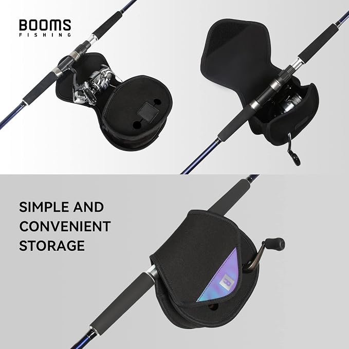 Booms Fishing RC3 Spinning Reel Cover, Fishing Reel Protective Case, Fit for 5000 Reels Max