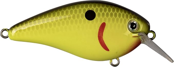 Strike King KVD 1.5 Hard Knock Fishing Lure, 3/8 oz, 3D Lifelike Eyes