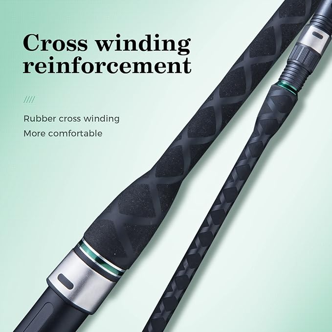 BERRYPRO Surf Spinning Rod IM8 Carbon Surf Fishing Rod (9'/10'/10'6''/11'/12')