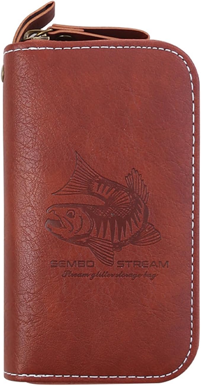 Metal Jigs Spinner Sequins Baits Bag Small Spoon Wallet Fishing Lures Bag Tackle Carry Case Fishing Accessories Small Spoon Wallet