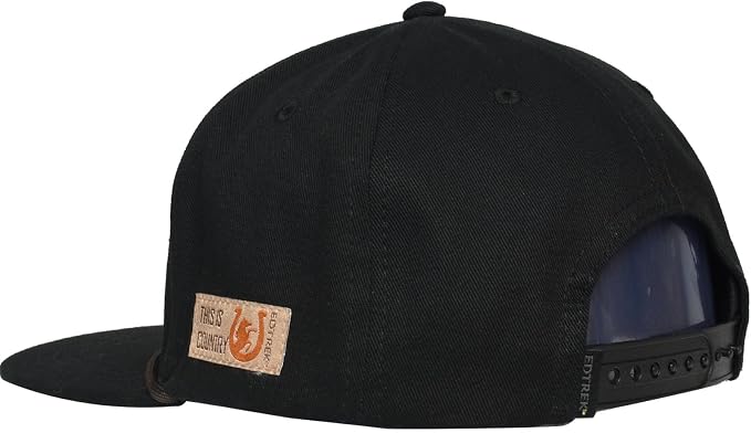 EDTREK Elite Youth Country Hat for Big Kids - Boys Snapback Hat with Flat Brim