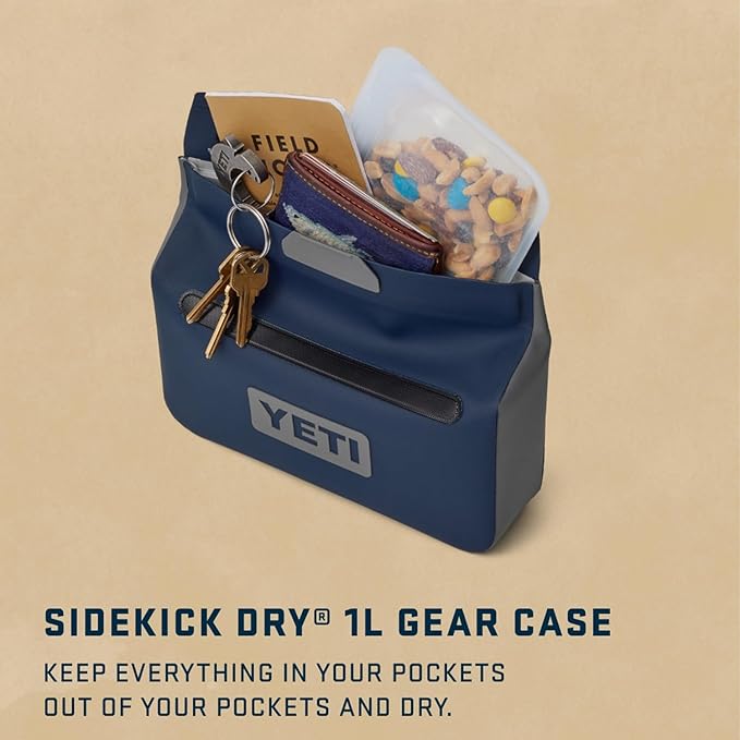 YETI Sidekick Dry 1L Gear Case, Navy