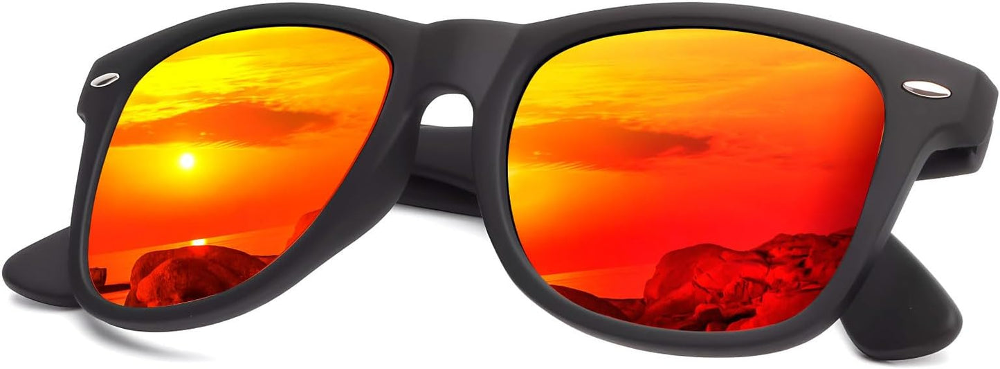 KALIYADI Sunglasses Men Polarized for Mens and Womens Unisex Sun Glasses for Driving UV Protection
