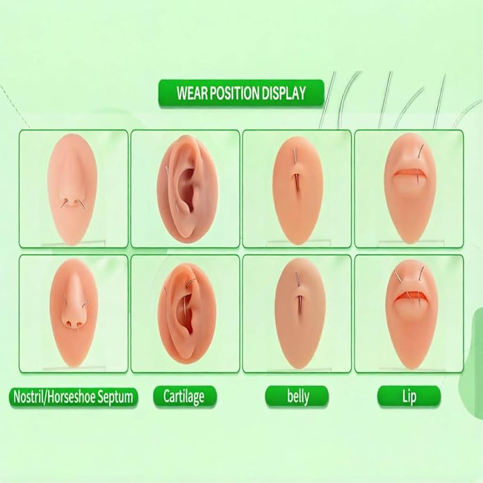 Uni-J Piercing Taper Ball Grabber Tool for Changing Jewelry - 14G 16G 18G 20G Threadless/Internal thread/External Thread Stretching Kit for Ear/Nose/Navel/Nipple/Lip/Eyebrow/Tongue