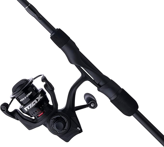 Abu Garcia Max SX Spinning Reel and Fishing Rod Combo