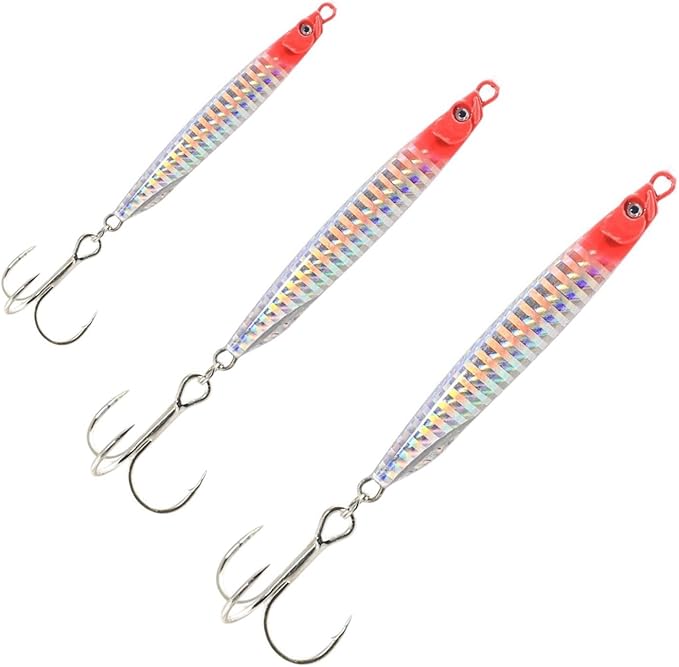 Saltwater Fishing Lures Fishing Jigs Fishing Spoons for Striped bass, Pompano, Spanish Mackerel ，Bluefish