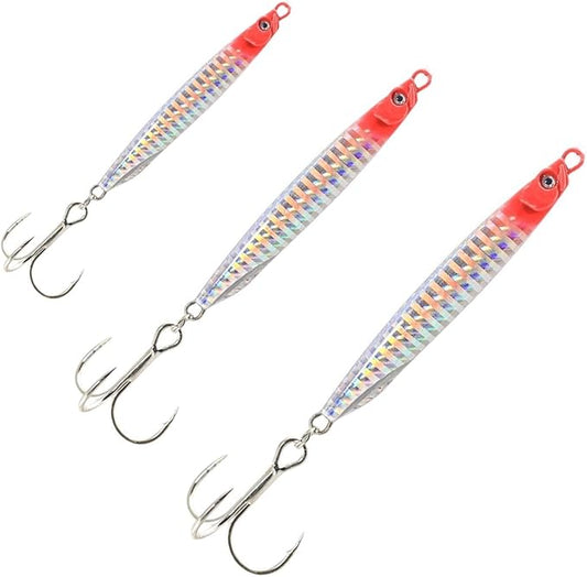 Saltwater Fishing Lures Fishing Jigs Fishing Spoons for Striped bass, Pompano, Spanish Mackerel ，Bluefish