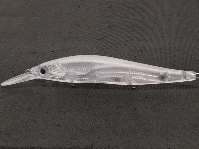 10 Blank Unpainted Minnow Crankbait Topwater Lipless Jerkbait Fishing Lures V3